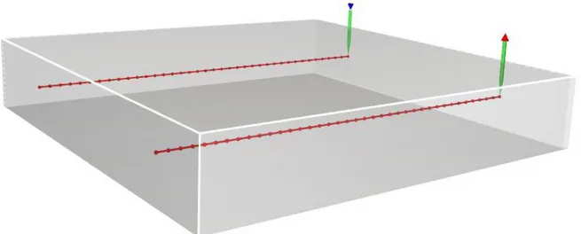 Figura 4.6. Layout do reservatório para o caso 4. 