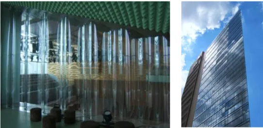 Fig.  1.10  -  Casa  da  Música,  Porto,  1989,  arquiteto  Rem  Koolhaas;  fig.  1.11  -  Edifício  de  escritórios,  (1995-98), Berlim, Potsdamerplatz, Renzo Piano, arquiteto