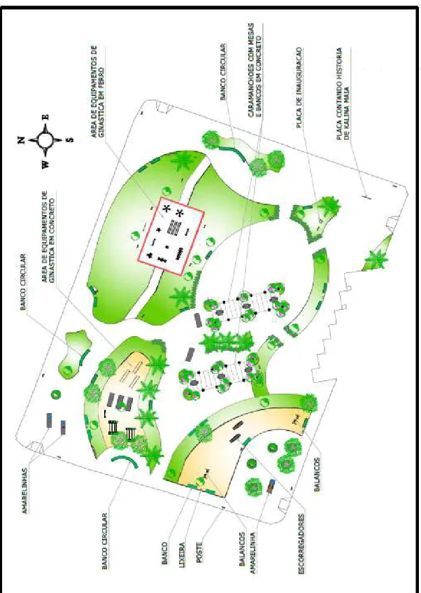 Figura 39. Planta Baixa da Praça Kalina Maia 