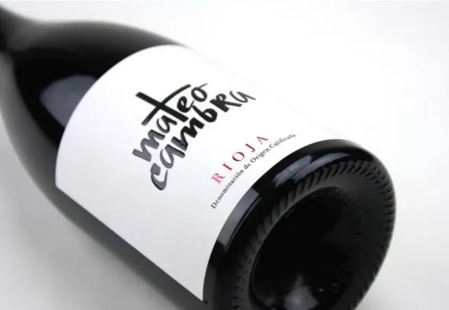 Figure 10: Mateo Cambra’s Label