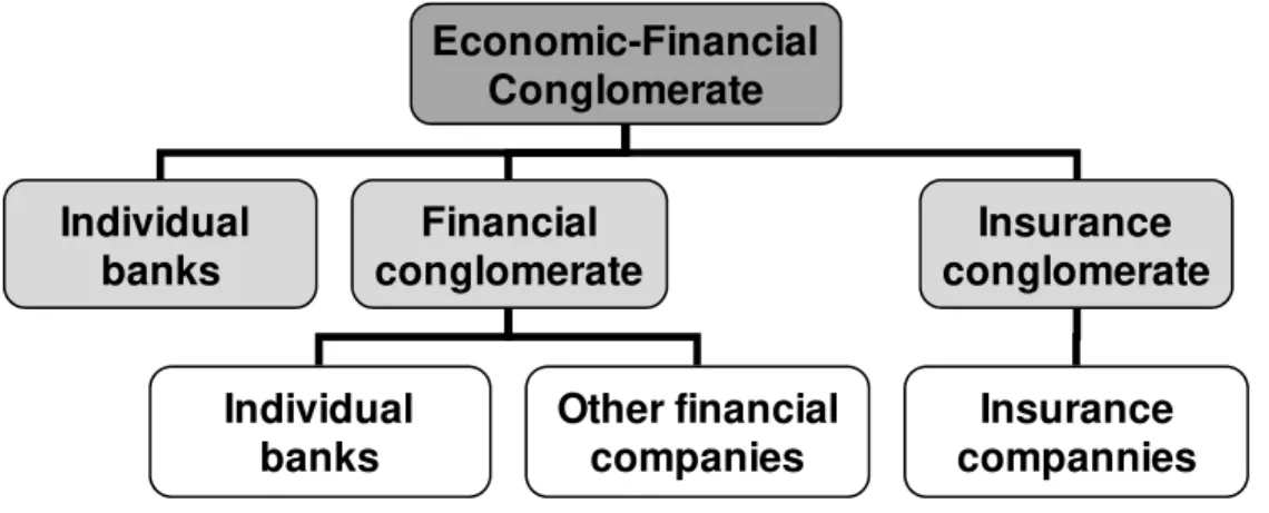 Figure 1: Banking conglomerates
