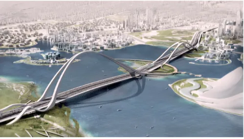 Fig. 2.16 – Sheikh Rashid bin Saeed bridge – Dubai [19] 