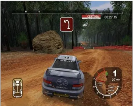 Figura 8 - Cenário do jogo Colin McRae Rally 