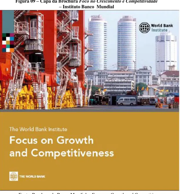 Figura 09  –  Capa da Brochura Foco no Crescimento e Competitividade   – Instituto Banco  Mundial