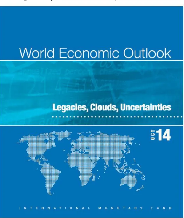 Figura 12  –  Capa do World Economic Outlook, de outubro de 2014  –  FMI 