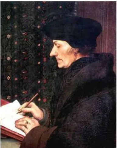 Figura 3 – Pintura de Erasmo de Roterdã pelo pintor Hans Holbein – Museu do Louvre  39