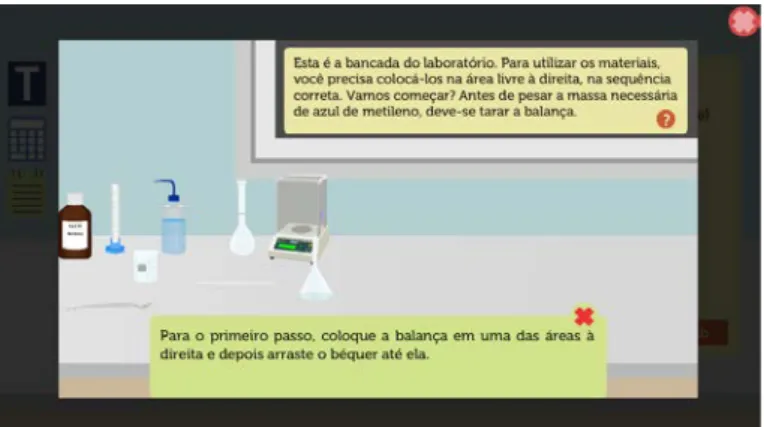 Figura  16  -  Informação contida nos ícones de  interrogação (ajuda).