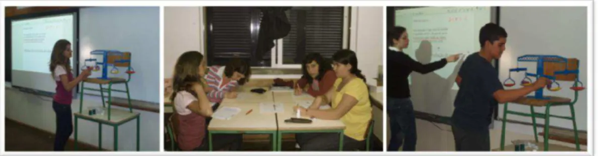 Figura 1: Utilização da balança algébrica (abril 2008) 
