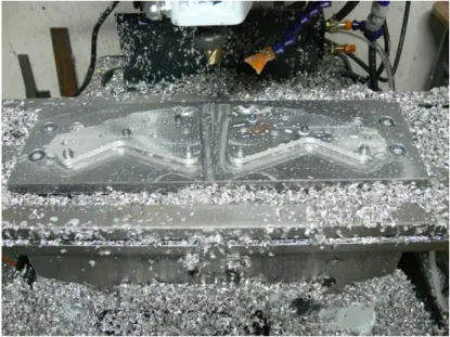 Figure 3.15 - CNC machining waste material [31] 