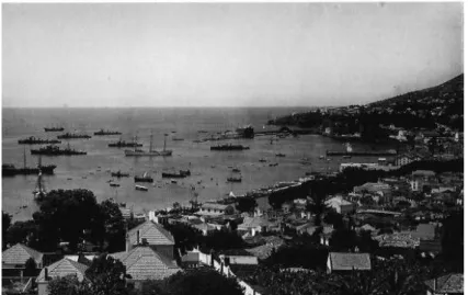 Figura 1 - Baía do Funchal, anos 30 do século XX (Fotografia - Museu “Vicentes”)