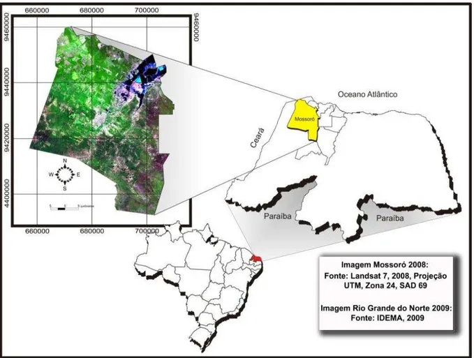 Figura 1- Mapa de Localização de Mossoró