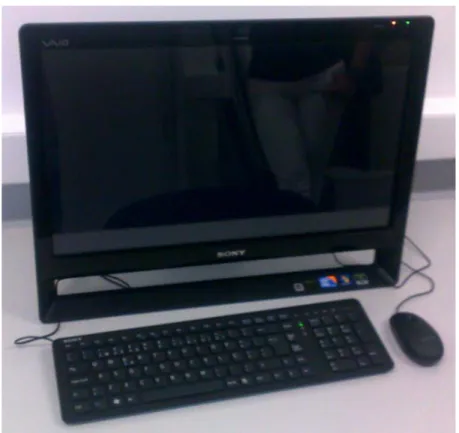 Figura V.2 - Sony VAIO J Series All-in-One Touch Screen PC de 21,5 polegadas. 