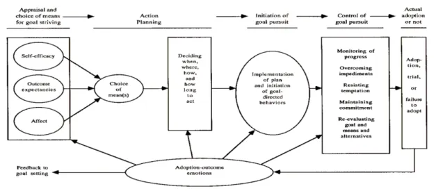 Figure 4: A Model for Consumer Resistance to and Acceptance of Innovations  – A Goal Striving  Process 