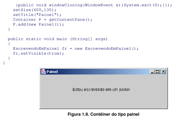Figura 1.9. Contêiner do tipo painel 