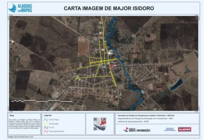 Figura 1: Carta imagem de Major Izidoro. 