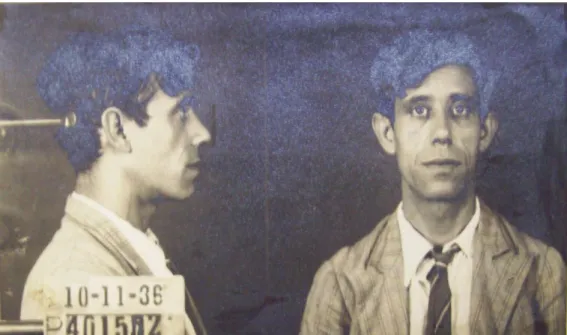 Figura  7  – Foto  de  Identificação.  Antonio  Joaquim  Calhau  (prontuário  nº 2.829  –  DEOPS)  –  Arquivo  Público do Estado de São Paulo