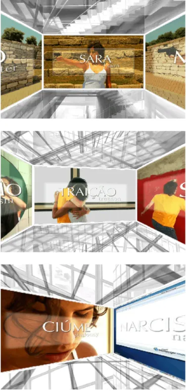 Fig. 3. The graphic representation of the interactive device with the PowerMate incrusted.