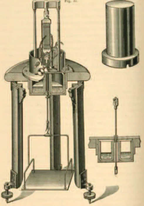 Figura  7 - Quartzo piezoelétrico (Curie, 1910).  