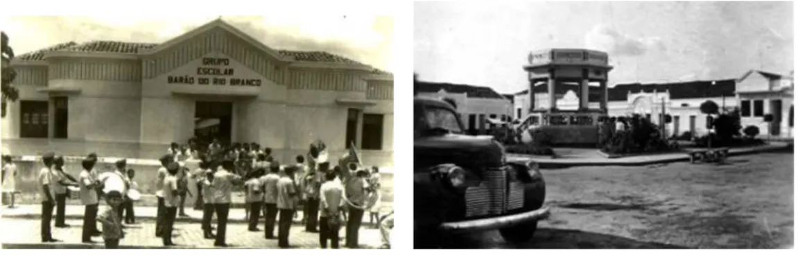Figura 3: prédios e lugares da cidade na primeira metade do século XX presentes nas  lembranças dos ex-combatentes