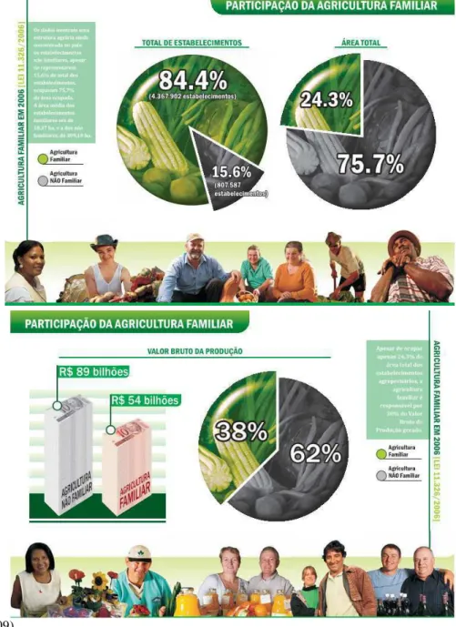 Figura 2 - Participação da agricultura familiar no Brasil 