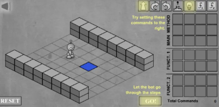 Figura 2.12: Imagem do jogo Light-Bot