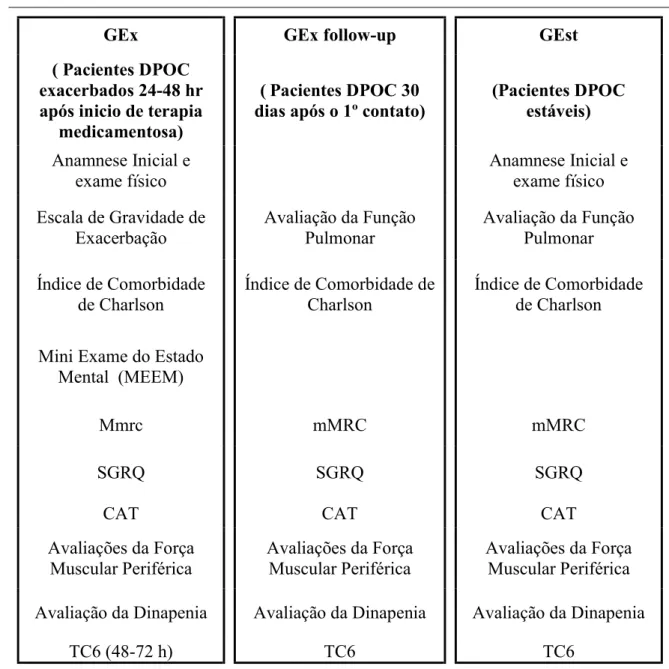 Figura 1 - Quadro do estudo.  