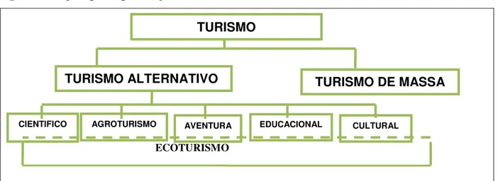 Figura 1 - Tipologia Segmentação de Turismo de Mieczkowski 