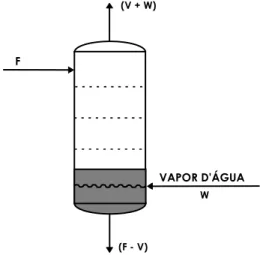 Figura 3.7 - Retificação com vapor