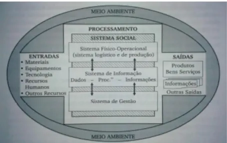 Figura 11 - O sistema empresa e seus subsistemas 
