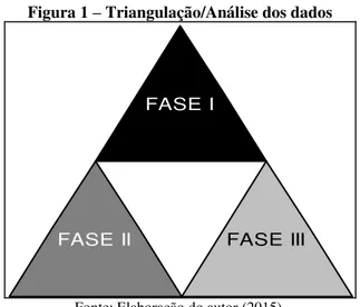 Figura 1 – Triangulação/Análise dos dados 