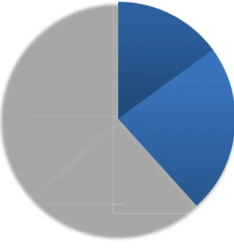 Gráfico 2- Porcentagem dos professores por idade em número de anos