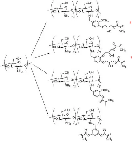 Figura 3.13 -  Reação de N-alquilação redutiva com aldeídos fotossensíveis 