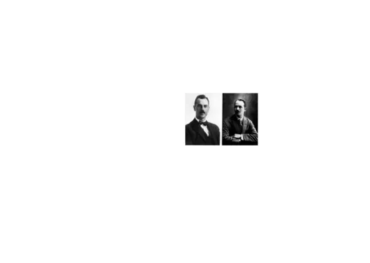 FIGURA 3.1– 1 – Fernando Arens (esquerda) e Dimitri Sensaud De Lavaud – Data provável: 1915