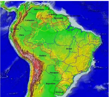 Figura 2. Fronteira Brasileira 