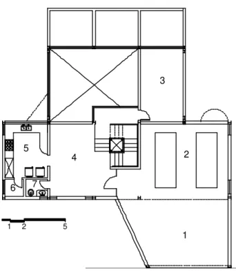 Figura 4.4 - Projeto arquitetônico: planta do terceiro e quarto pavimento  FONTE: Arquivo escritório de arquitetura 