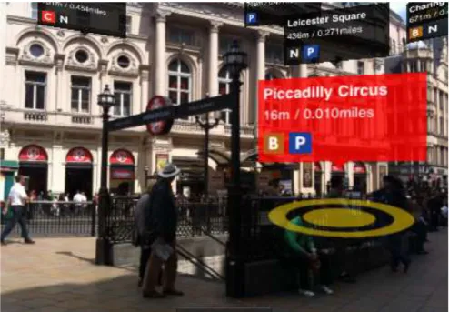 Figure 16 – Example of a marker-less system. Adapted from “Augmented reality: a different view of  learning” by University of Exeter, retrieved November 5 th  2019, from 