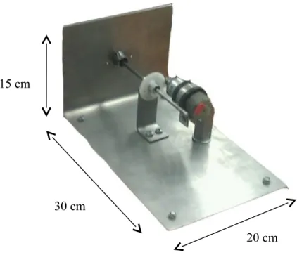 Figura 3-14 – Base no processo e acoplamento do Motor.