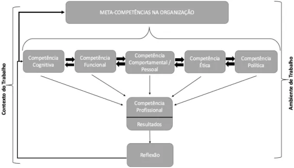 Figura 1 - Modelo de competências profissionais 