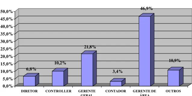 Gráfico 6: Posição Hierárquica dos Entrevistados 