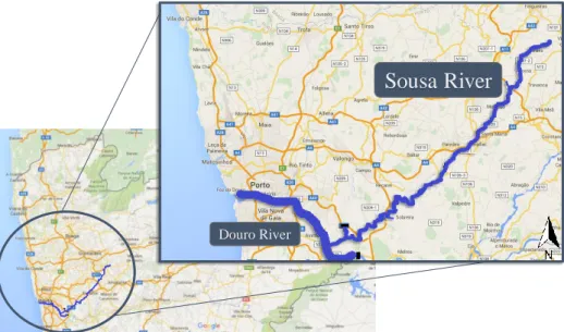 Figure 4. Sousa River (adapted from [83]). 