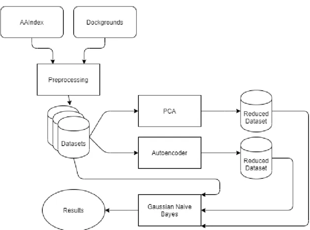 Figure 3.1: Diagram of the principal pipeline of the project
