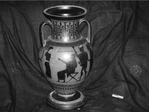 Fig. 1:  The vase from the Costa Cabral collection.