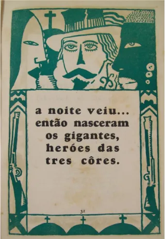 Figura 1 – Ilustração da quarta seção Martim Cererê (1928). 