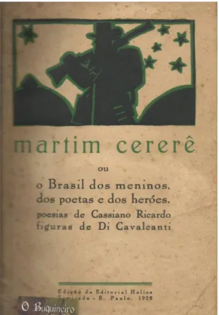 Figura 2 – Ilustração da capa do Martim Cererê (1928) 