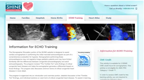 Figure 1 – Winconsin website 