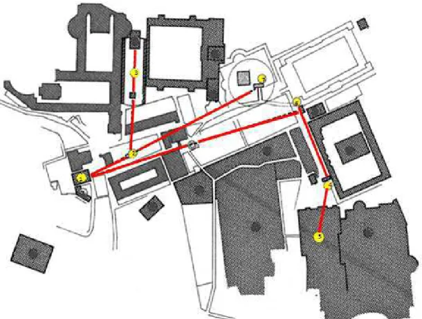 Figura 11: Plano do centro de Roma ao tempo de Domiciano (M. Torelli) 