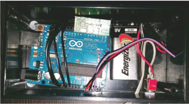 Figure 2.11: Arduino based prototype in proposal [14] 