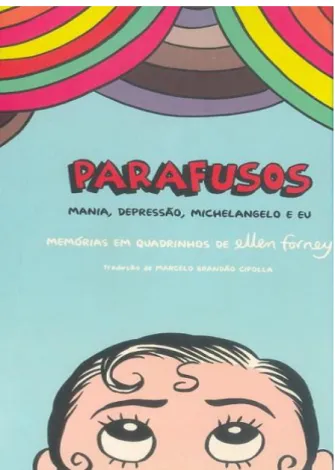 Figura 2: Capa do livro Parafusos. FORNEY, Ellen. Parafusos, 2014. 
