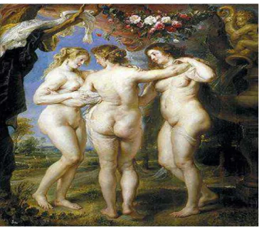 Figura 4 – “As três graças” de Peter Paul Rubens. 