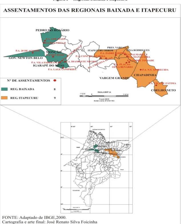 Figura 5  –  Regional Baixada e Itapecuru 